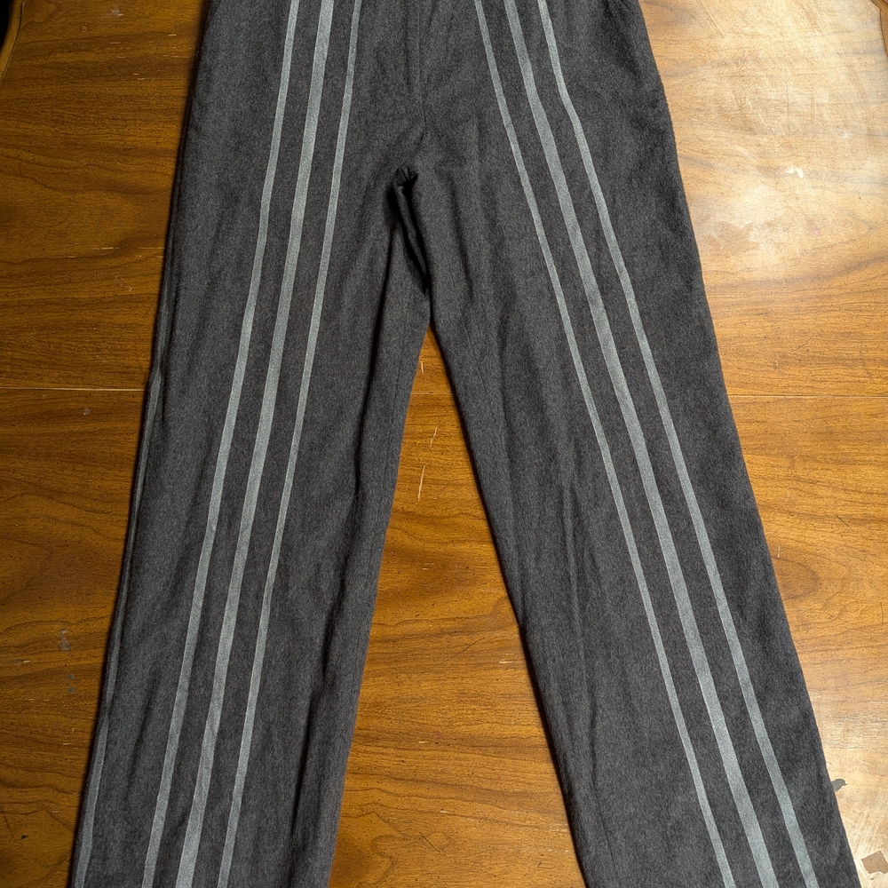 Men's Gray Striped Pants